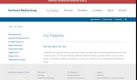 
							         For Patients | La Porte Physician Network | La Porte, IN								  
							    
