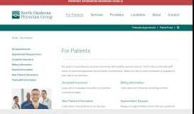 
							         For Patients | North Okaloosa Physician Group | Crestview | Florida								  
							    