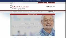 
							         For Patients | RadNet Northern California								  
							    
