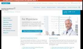 
							         For Physicians | Backus Hospital								  
							    