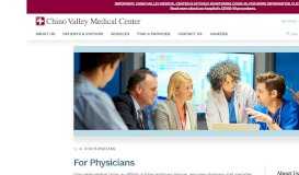 
							         For Physicians | Chino Valley Medical Center								  
							    