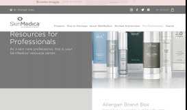 
							         For Professionals - SkinMedica® | Age Defying Skin Care Products ...								  
							    