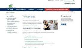 
							         For Providers | Aspirus Health Care								  
							    