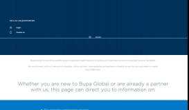 
							         For Providers | Bupa Global								  
							    