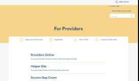 
							         For Providers | Health Partners								  
							    