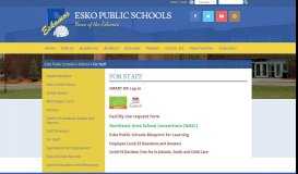 
							         For Staff - Esko Public Schools								  
							    
