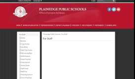 
							         For Staff - Plainedge Public Schools								  
							    