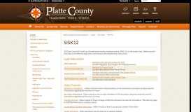 
							         For Staff / SISK12 - Platte County School District								  
							    