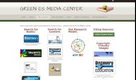 
							         For Students - Green es Media Center								  
							    