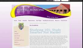 
							         For Students - Maxwell Municipal Schools								  
							    