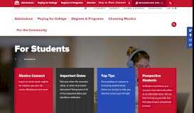 
							         For Students - Montgomery County Community College								  
							    