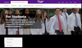 
							         For Students | NYU Langone Health								  
							    