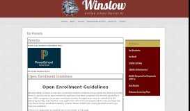 
							         for Students – Resources – Winslow Unified School District #1								  
							    