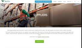
							         For Suppliers | Veritiv Corporation								  
							    