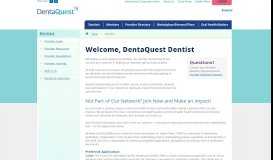 
							         For Texas Dentists | Texas State Dental Plans - DentaQuest								  
							    