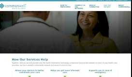 
							         For the Patient - CommonWell Health Alliance								  
							    