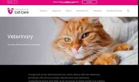
							         For vets | International Cat Care								  
							    