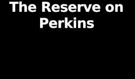 
							         For You - The Reserve on Perkins								  
							    