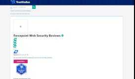 
							         Forcepoint Web Security Reviews & Ratings | TrustRadius								  
							    