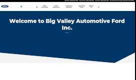 
							         Ford Dealership in Portales NM: Big Valley Automotive Ford Inc.								  
							    