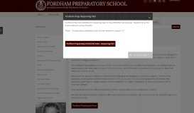 
							         Fordham Preparatory School: Admissions								  
							    