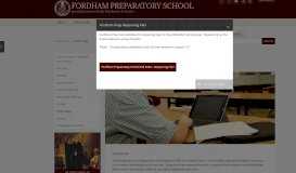 
							         Fordham Preparatory School: Technology								  
							    