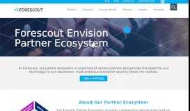 
							         Forescout Partner Portal - Forescout								  
							    