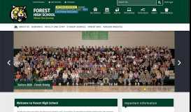 
							         Forest High School - Marion County Public Schools								  
							    