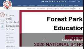 
							         Forest Park - Our Schools | Joliet School District 86 - Joliet Public ...								  
							    