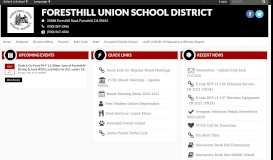 
							         Foresthill Divide School: Home								  
							    