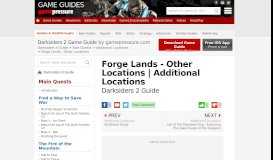 
							         Forge Lands - Other Locations | Additional Locations - Darksiders 2 ...								  
							    