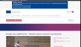 
							         Forget the nightmares – About school violence and beyond - europa.eu								  
							    