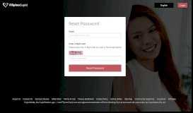 
							         Forgot Password - FilipinoCupid.com								  
							    