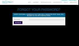 
							         Forgot Password? | MedStream Anesthesia Solutions								  
							    
