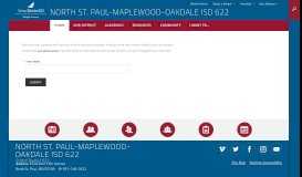 
							         Forgot Password - North St. Paul-Maplewood-Oakdale ISD 622								  
							    
