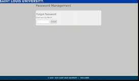 
							         Forgot Password? - SLU Net ID Password Management - Saint Louis ...								  
							    