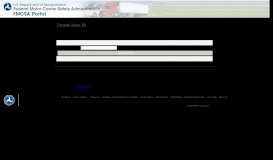 
							         Forgot User ID - FMCSA Portal - US Department of Transportation								  
							    