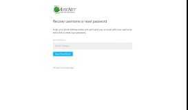 
							         Forgot username or password? - Airenet Internet Solutions								  
							    