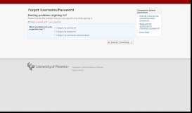 
							         Forgot Username - Password - eCampus: Login - University of Phoenix								  
							    