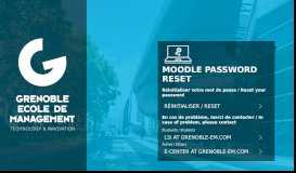 
							         Forgotten password - GEM International Programs - Moodle Site								  
							    