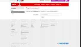 
							         Forgotten password | My account | Airtel-Vodafone								  
							    