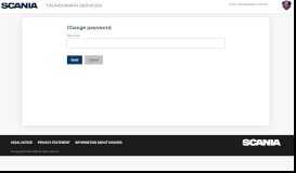 
							         Forgotten password? - Scania Tachograph Portal								  
							    