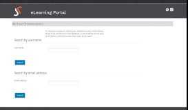 
							         Forgotten password - Strategix eLearning Portal								  
							    