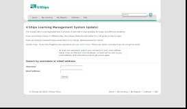 
							         Forgotten password - V.Ships Learning Management System								  
							    