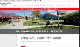 
							         Form 1098-T Information (Student Tuition Payment) - Palomar College								  
							    