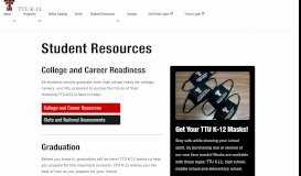 
							         Forms and Downloads | Current K12 Students | TTU K-12 | TTU								  
							    