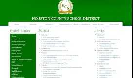 
							         Forms and Link - Houston County School District								  
							    