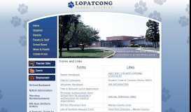 
							         Forms and Links | Lopatcong School District								  
							    