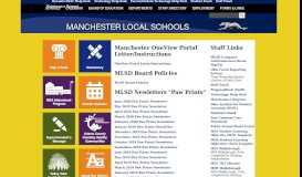 
							         Forms and Links - Manchester Local School District								  
							    