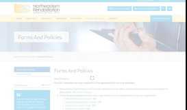 
							         Forms and Policies - Northeastern Rehabilitation Services								  
							    